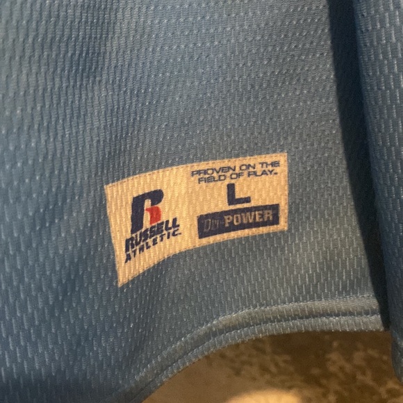 Upcycled Patched russel hockey jersey - Picture 2 of 6